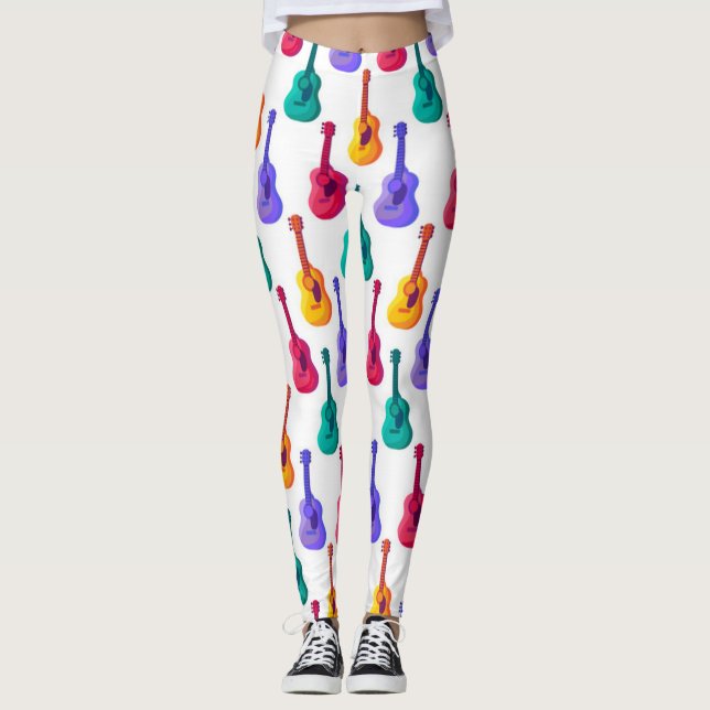 Leggings Leyendas de guitarra (Anverso)