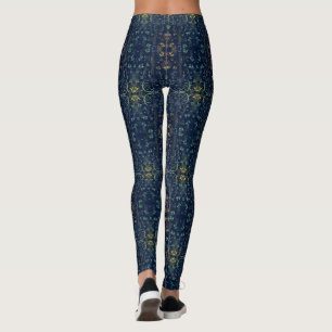 Leggings Leyendas de guitarra floral