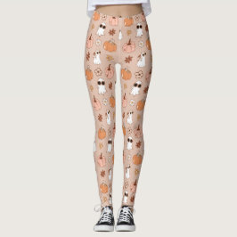 Leggings Leyendas de Halloween de Retro Groovy