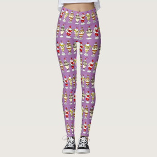 Leggings Leyendas de helados retro