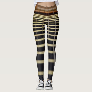 Leggings Leyendas de hilo de guitarra acústica