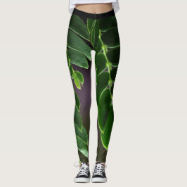 Leggings Leyendas de hoja - Uso de la naturaleza