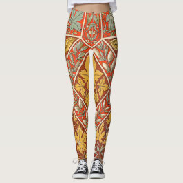 Leggings Leyendas de hojas de oro antiguas