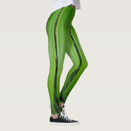 Leggings Leyendas de hojas verdes