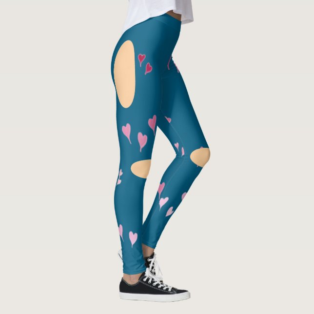 Leggings Leyendas de ilusión cardíaca (Derecha)