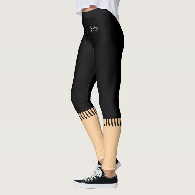 Leggings Leyendas de ilusión con bordes (Izquierda)