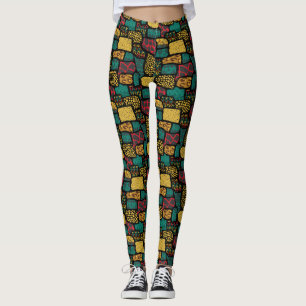 Leggings Leyendas de impresión africanas