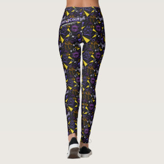 Leggings Leyendas de impresión de arcade de Mishka