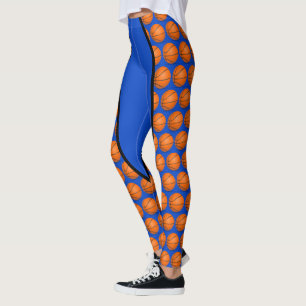 Leggings Leyendas de impresión de baloncesto