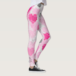 Leggings Leyendas de impresión de corazón