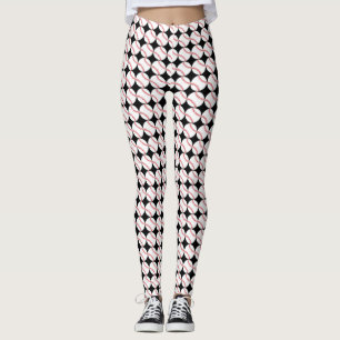 Leggings Leyendas de impresión de diseño de béisbol para to