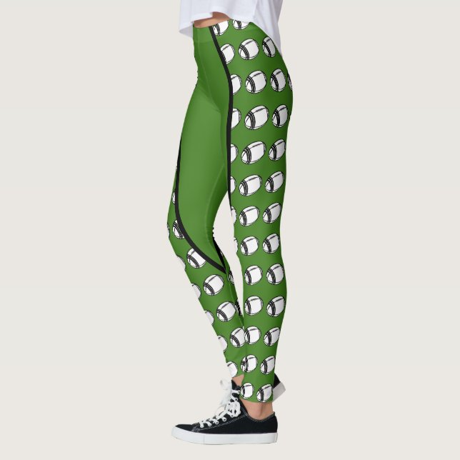 Leggings Leyendas de impresión de fútbol (Izquierda)