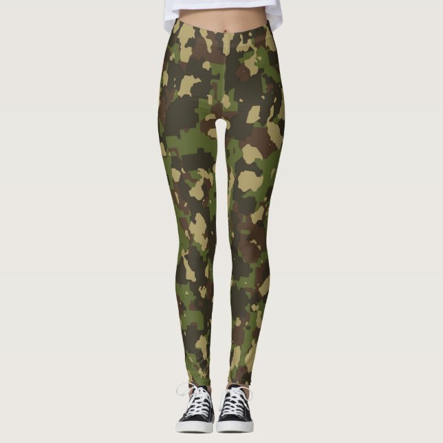 Leggings Leyendas de impresión del ejército (Anverso)