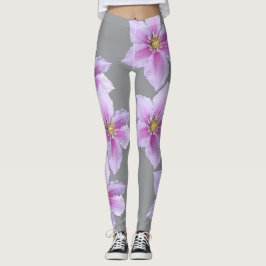 Leggings Leyendas de impresión floral - Ropa de activación