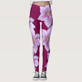 Leggings Leyendas de impresión floral - Ropa de activación