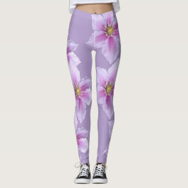 Leggings Leyendas de impresión floral - Ropa de activación