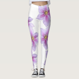 Leggings Leyendas de impresión floral - Ropa de activación