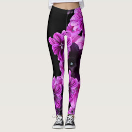 Leggings Leyendas de impresión floral - Ropa de activación