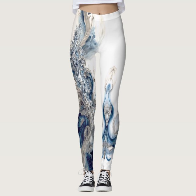 Leggings Leyendas De Ink Swirl (Anverso)