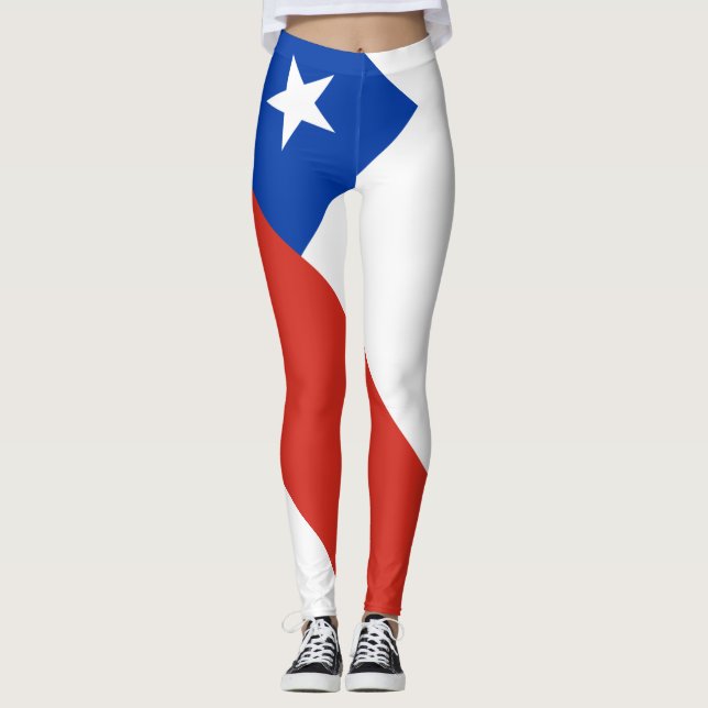 Leggings Leyendas de la bandera de Chile (Anverso)