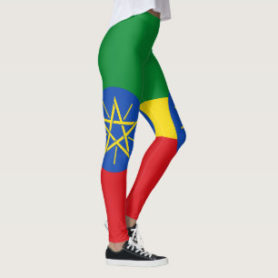 Leggings Leyendas de la bandera de Etiopía
