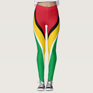 Leggings Leyendas de la bandera de Guyana