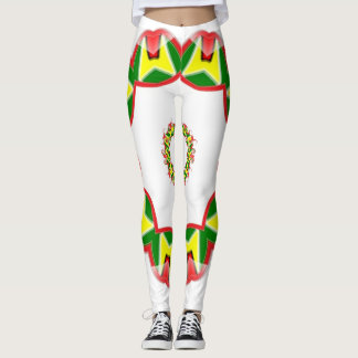 Leggings Leyendas de la bandera de Guyana