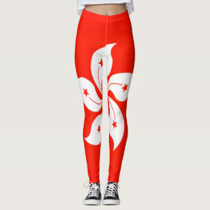Leggings Leyendas de la bandera de Hong Kong