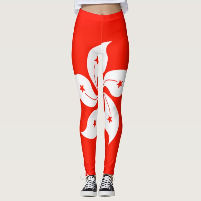 Leggings Leyendas de la bandera de Hong Kong (Anverso)