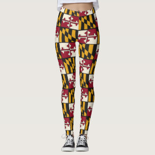 Leggings Leyendas de la bandera de Maryland de Guay