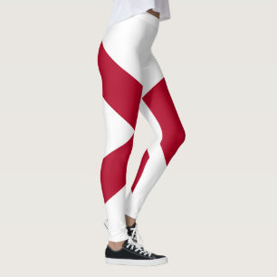 Leggings Leyendas de la bandera del estado de Alabama