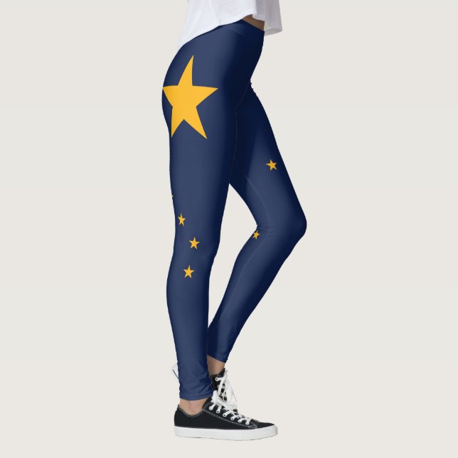 Leggings Leyendas de la bandera del estado de Alaska (Derecha)