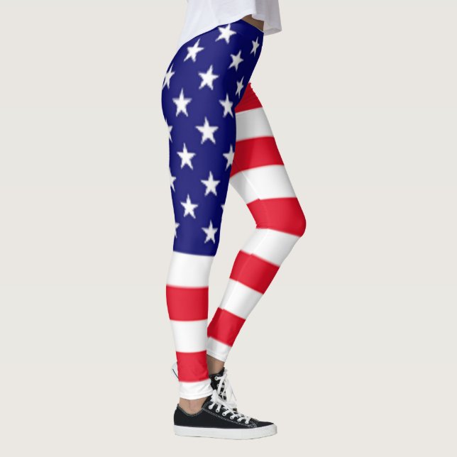 Leggings Leyendas de la bandera estadounidense (Derecha)