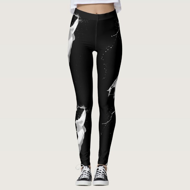 Leggings Leyendas de la barra blanca (Anverso)