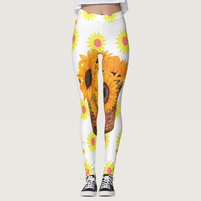 Leggings Leyendas de la colilla de girasol (Anverso)