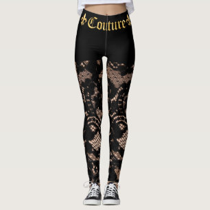 Leggings Leyendas de la cortura vertical francesa