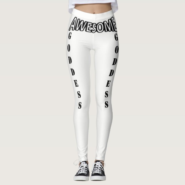 Leggings Leyendas de la diosa - ¡¡Garantizado para levantar (Anverso)