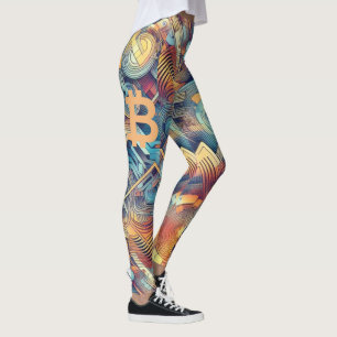 Leggings Leyendas de la elegancia del pintor dorado