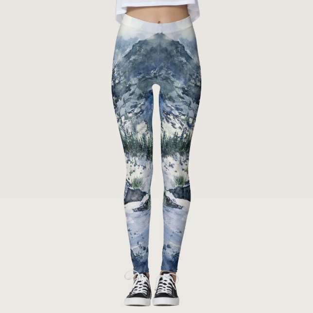Leggings Leyendas de la escena de montaña (Anverso)