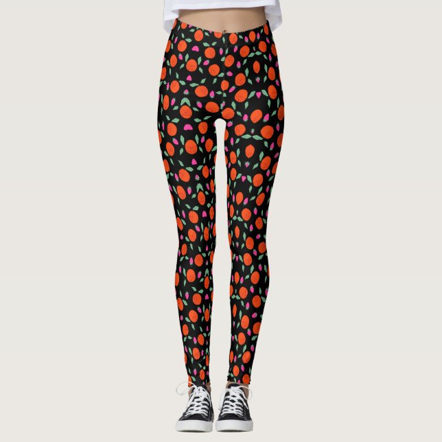 Leggings Leyendas de la Fiesta de Fruta (Anverso)