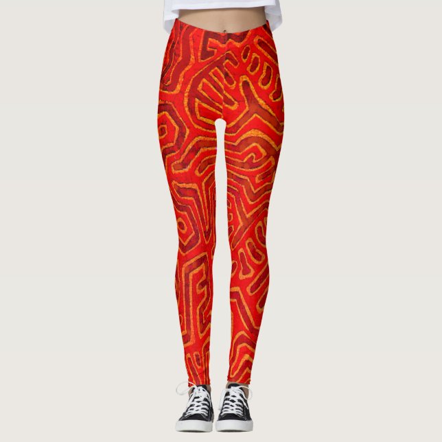 Leggings Leyendas de la isla de San Blas (Anverso)