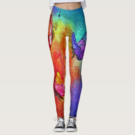 Leggings Leyendas de la mariposa de color