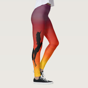 Leggings Leyendas de la puesta de sol de Unicornio