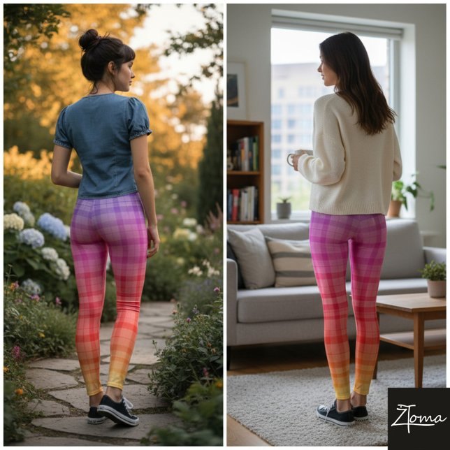 Leggings Leyendas de la radio arco iris (Subido por el creador)