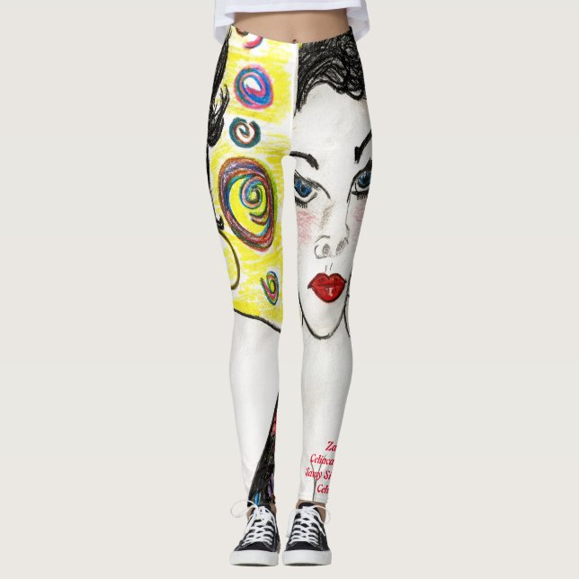Leggings Leyendas de Lady All-Over-Print de España (Anverso)