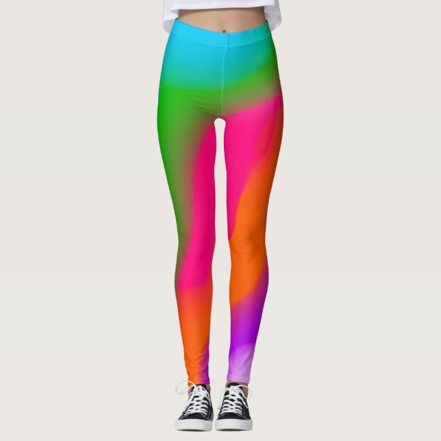 Leggings Leyendas de las acuarelas Sherbet (Anverso)