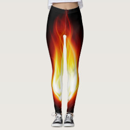 Leggings Leyendas de las llamas brillantes