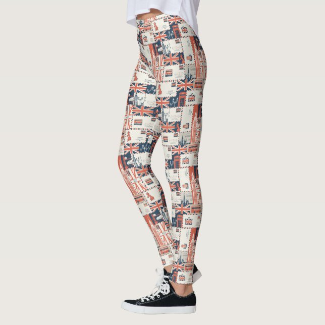 Leggings Leyendas de London Post (Izquierda)