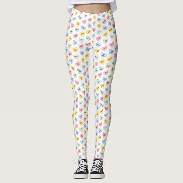Leggings Leyendas de los corazones de caramelos (Anverso)