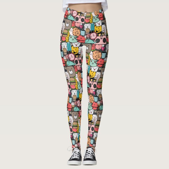 Leggings Leyendas de los criticadores Adorables (Anverso)
